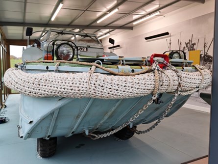 WWII DUKW Amphibious at Royal Logistic Corps Museum