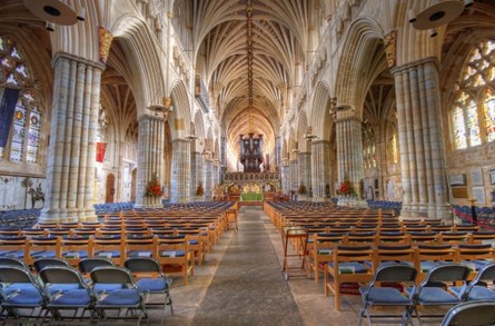 Nave, Exeter Cathedral
