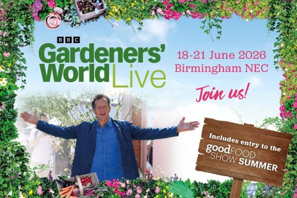 BBC Gardeners' World Live 2026, NEC