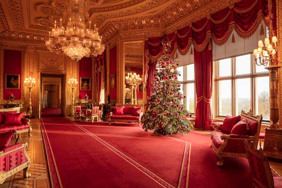 Windsor Castle at Christmas