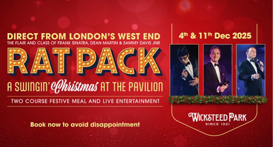 Wicksteed's Rat Pack at Christmas Show & Lunch