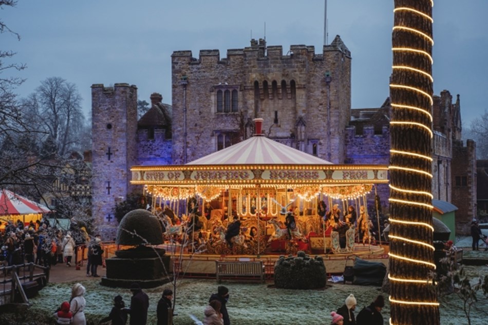 Hever Castle at Christmas