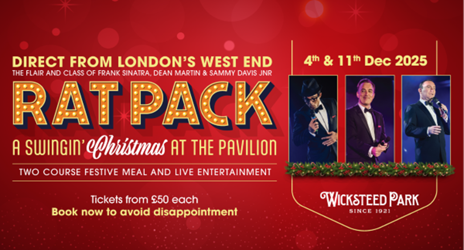 Wicksteed's Rat Pack at Christmas Show & Lunch